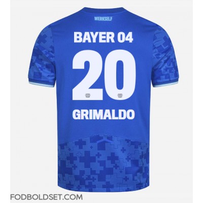 Bayer Leverkusen Alejandro Grimaldo #20 Tredjetrøje 2025-26 Kortærmet Bayer Leverkusen Alejandro Grimaldo #20 Tredjetrøje 2025-26 Kortærmet